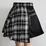 Gothic Pleated Short Skirt Skirt Women from Eternal Gleams