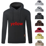 Long-sleeved Hoodie Warm Color Hooded Sweatshirt Jacket from Eternal Gleams