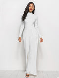 Sultry Long Sleeve Wide Leg Jumpsuit from Eternal Gleams