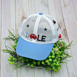 Fashion Simple Children's Printed Baseball Cap