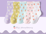 Cute Cartoon Baby Cotton Boys And Girls Princess Wind Tube Socks from Eternal Gleams