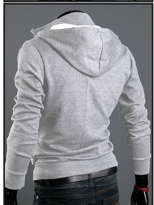 Urban Chic: Men's Brushed Cotton Cardigan Coat from Eternal Gleams