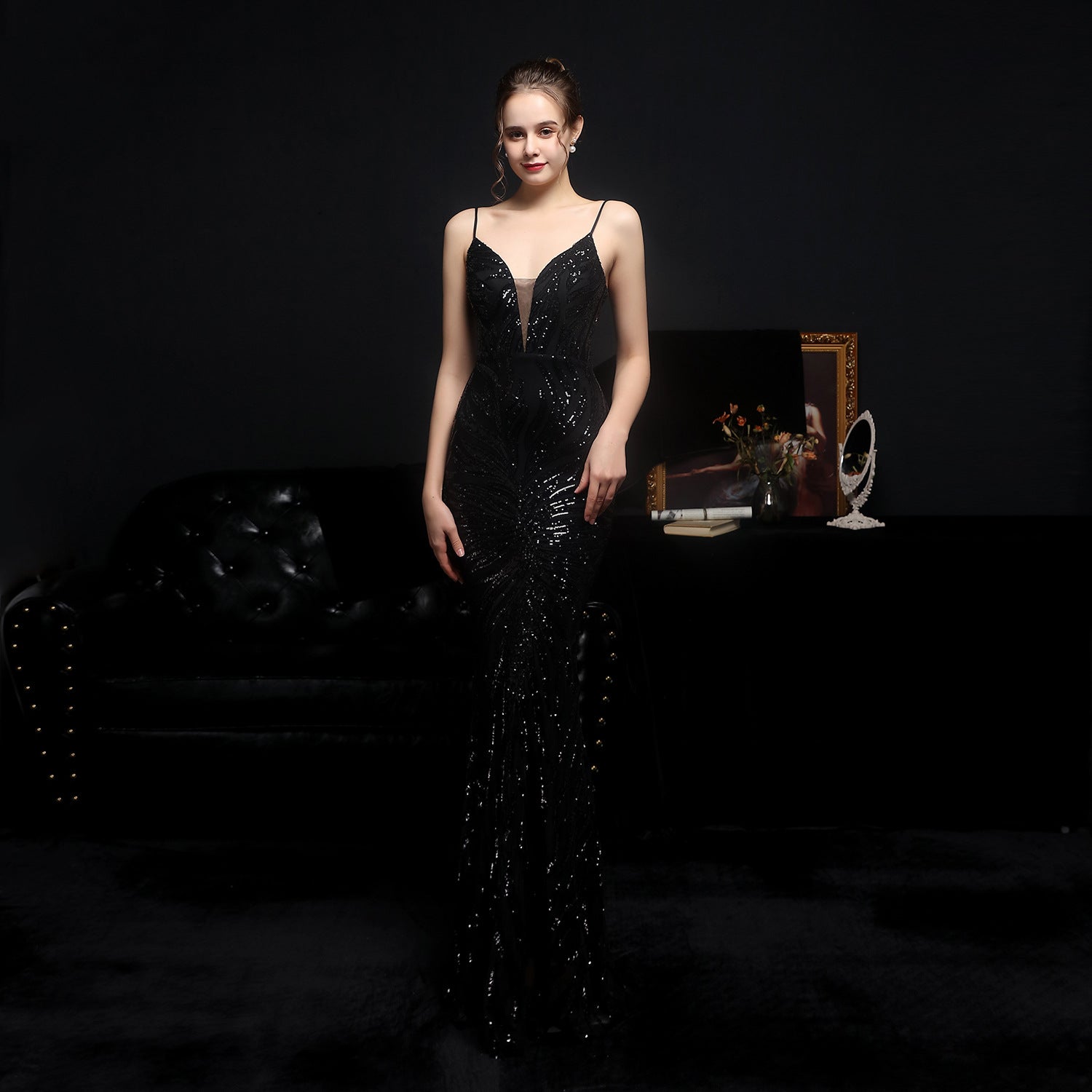 Sequin Fish Tail Dress - Glamour Redefined from Eternal Gleams