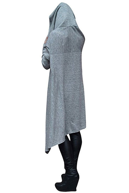 Long embroidered cloak hooded sweater from Eternal Gleams