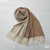 Luxury Cashmere Feel Scarf - Unisex Couple Scarf