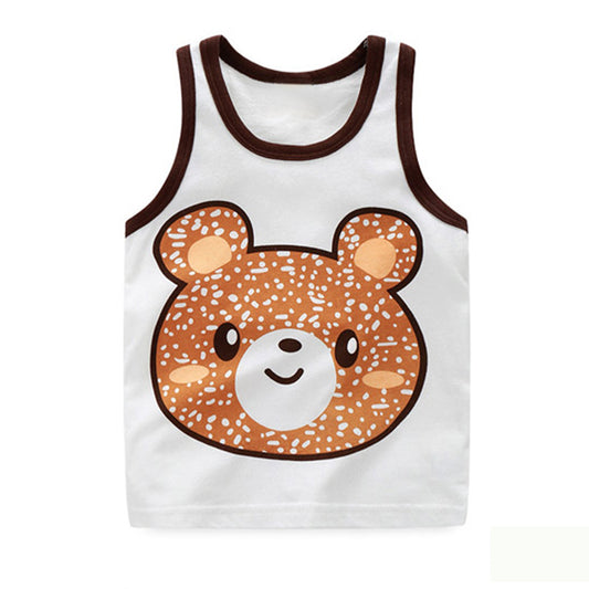 Cartoon kids in vest printing from Eternal Gleams