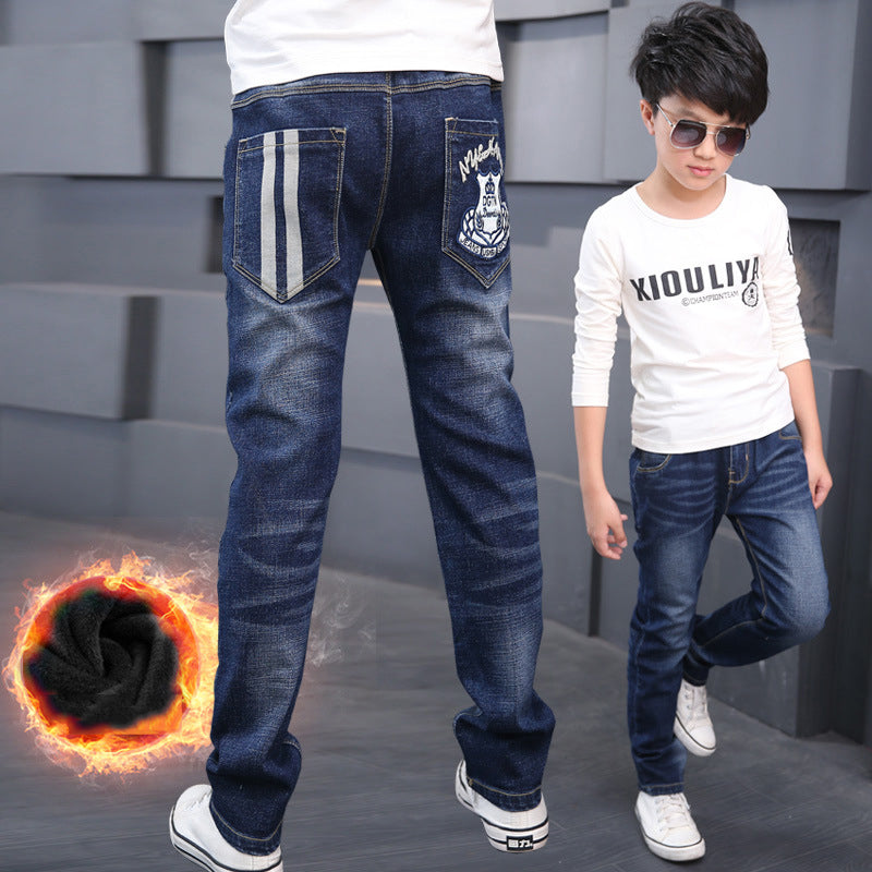 Warm and fleece boy jeans from Eternal Gleams