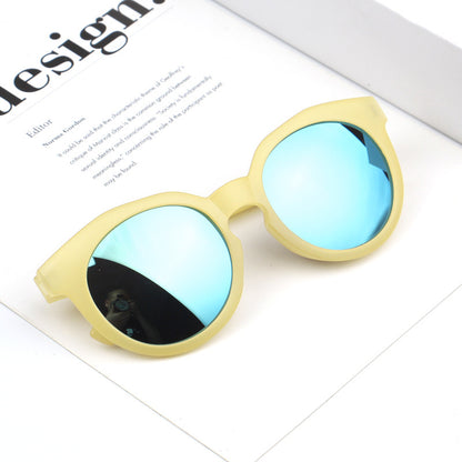 Dazzle color reflector film uv - proof glasses