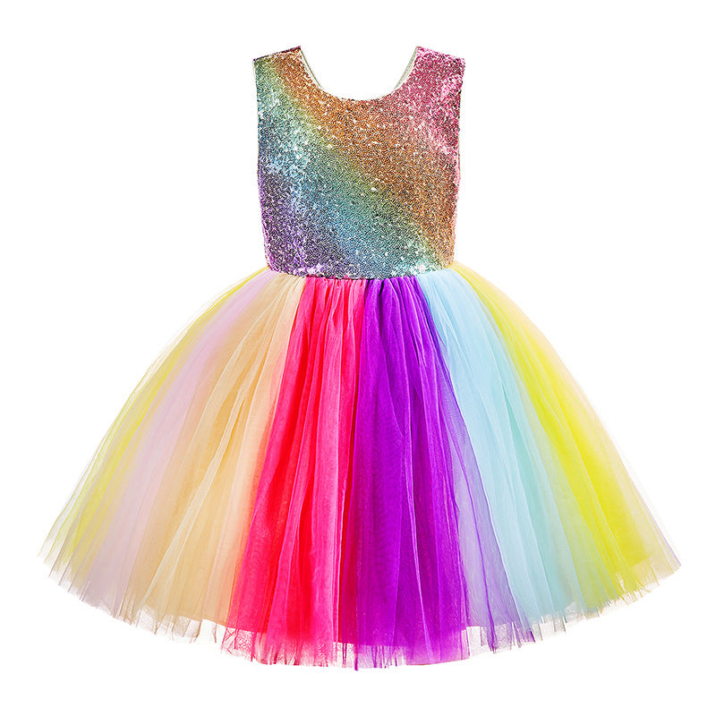 Cute Rainbow Skirt for Girls from Eternal Gleams.