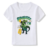 Children's T-shirt Numbers 1-9 Birthday T-shirt from Eternal Gleams