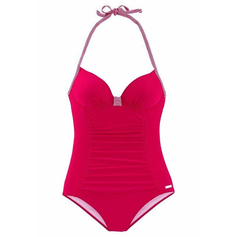 Curvy Confidence: Plus Size Push-Up One-Piece Swimwear from Eternal Gleams