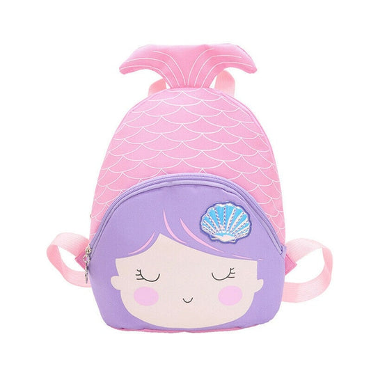 Mermaid With Safety Buckle Cute Children's Backpack Girl from Eternal Gleams