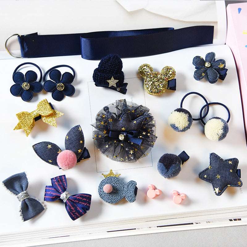 Girls hair accessories set