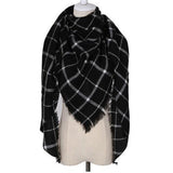 Chic Geometric Elegance: Women's Triangle Scarf from Eternal Gleams