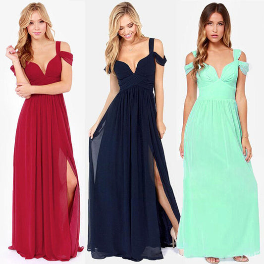 Greek Goddess Pleated Maxi Dress from Eternal Gleams