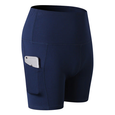 Three-point yoga shorts from Eternal Gleams