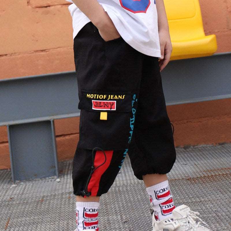 Boy's Trendy cotton pants