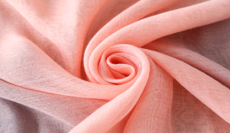 Ethereal Gradient Silk Scarf from Eternal Gleams