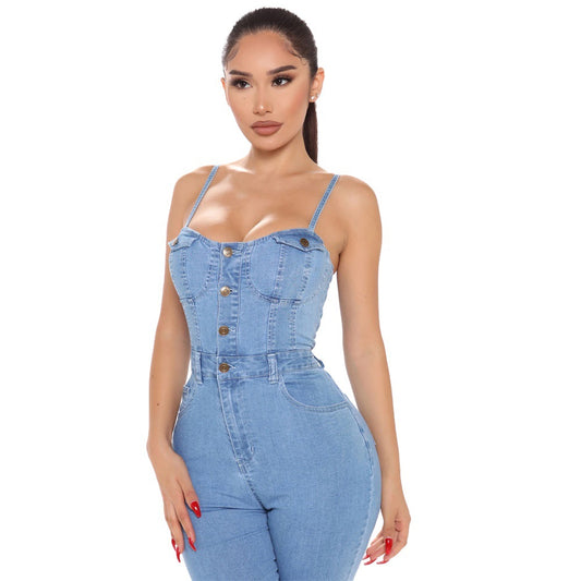 Denim Diva Jumpsuit: Dare to Stand Out! from Eternal Gleams