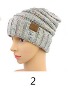 Unisex Outdoor Labeled Knitted Hat from Eternal Gleams