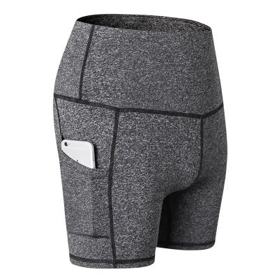 Three-point yoga shorts from Eternal Gleams