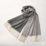 Luxury Cashmere Feel Scarf - Unisex Couple Scarf