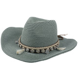 Shell tassel sun hat from Eternal Gleams