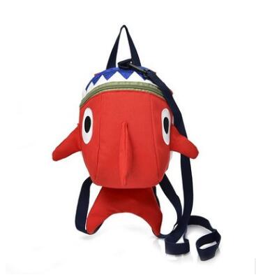 Children's backpack anti-lost cartoon backpack shark classic children's backpack cute small bag from Eternal Gleams