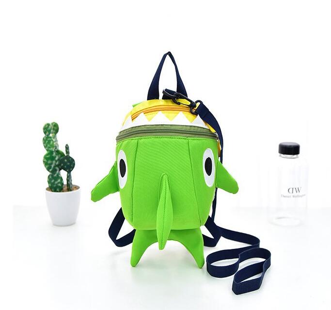 Children's backpack anti-lost cartoon backpack shark classic children's backpack cute small bag from Eternal Gleams