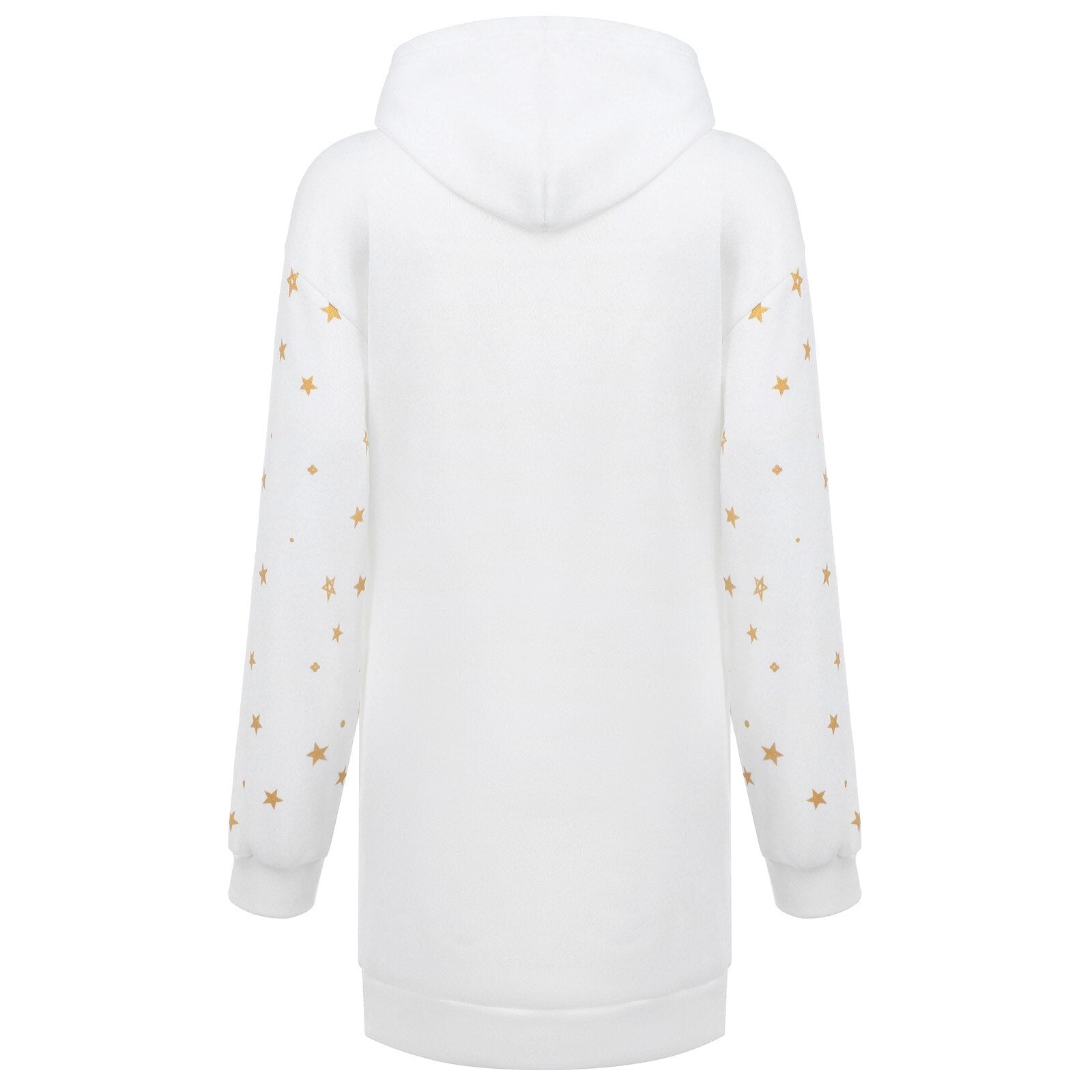 Christmas hot sale printed mid-length pocket hooded long-sleeved sweater from Eternal Gleams