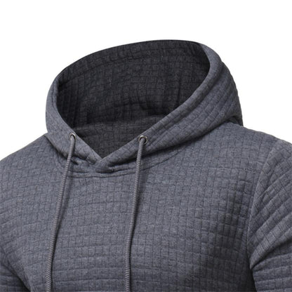 Men Sweatshirt Hoodie With Arm Zipper Long Sleeve Slim Tops