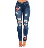 Ripped Jeans For Women Women Jeans Pencil Pants Denim Jeans from Eternal Gleams