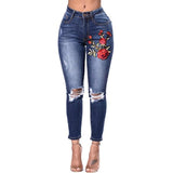 Ripped Jeans For Women Women Jeans Pencil Pants Denim Jeans from Eternal Gleams