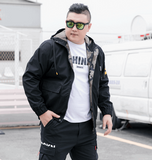 Bomber Jacket Men Clothing Fashion Parka