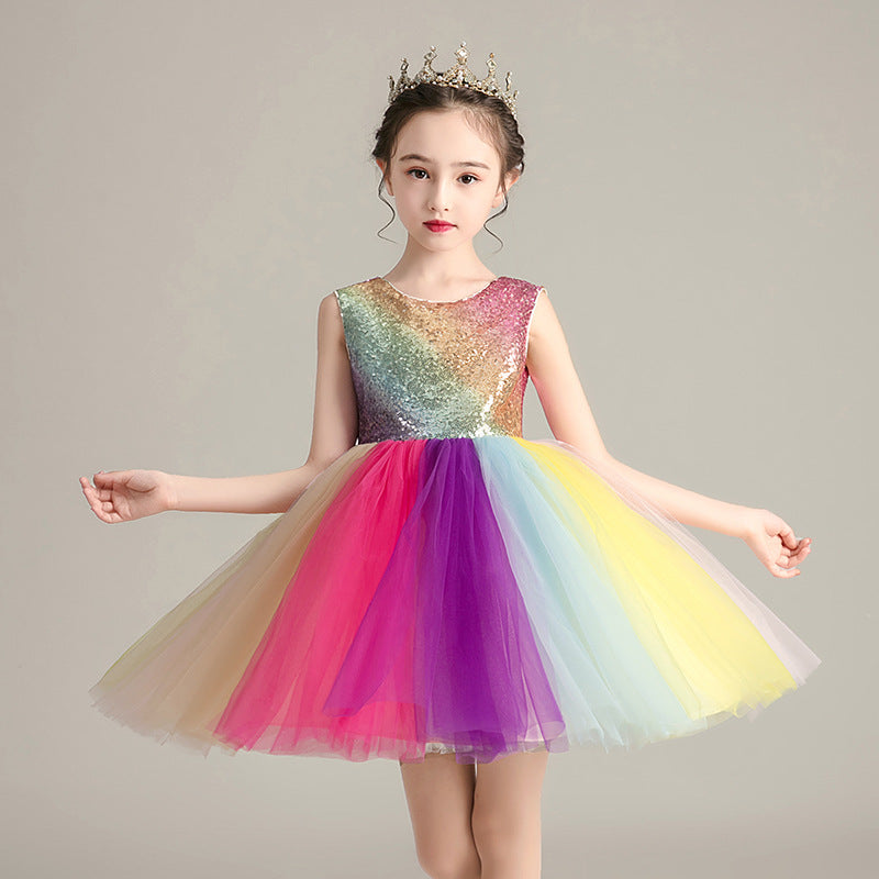 Cute Rainbow Skirt for Girls from Eternal Gleams.