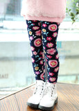 Cozy Comfort: Girls' Acetate Warm Leggings from Eternal Gleams