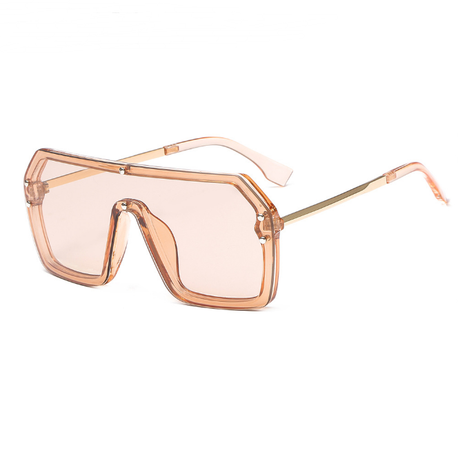 Oversized Square Sunglasses - Mirrored UV400 - Bold Style from Eternal Gleams