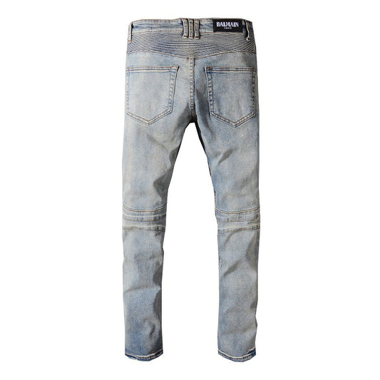 Revolutionize Your Look: European Style Biker Jeans from Eternal Gleams