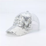 Men's And Women's Caps Men's Hats Sequins Sunscreen Baseball from Eternal Gleams