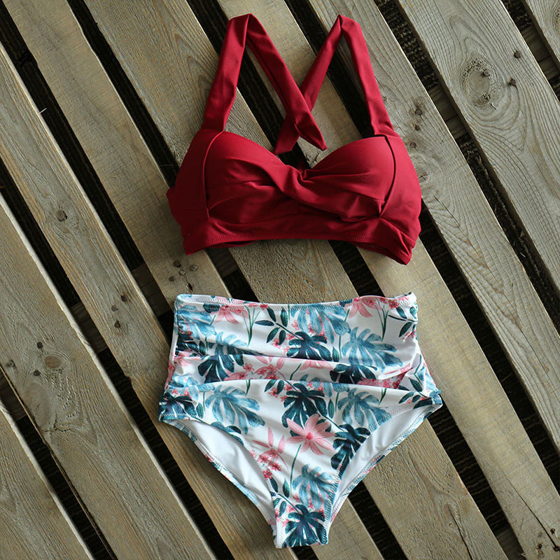 Sun-Kissed Sensation: Women's Bikini Swimwear"