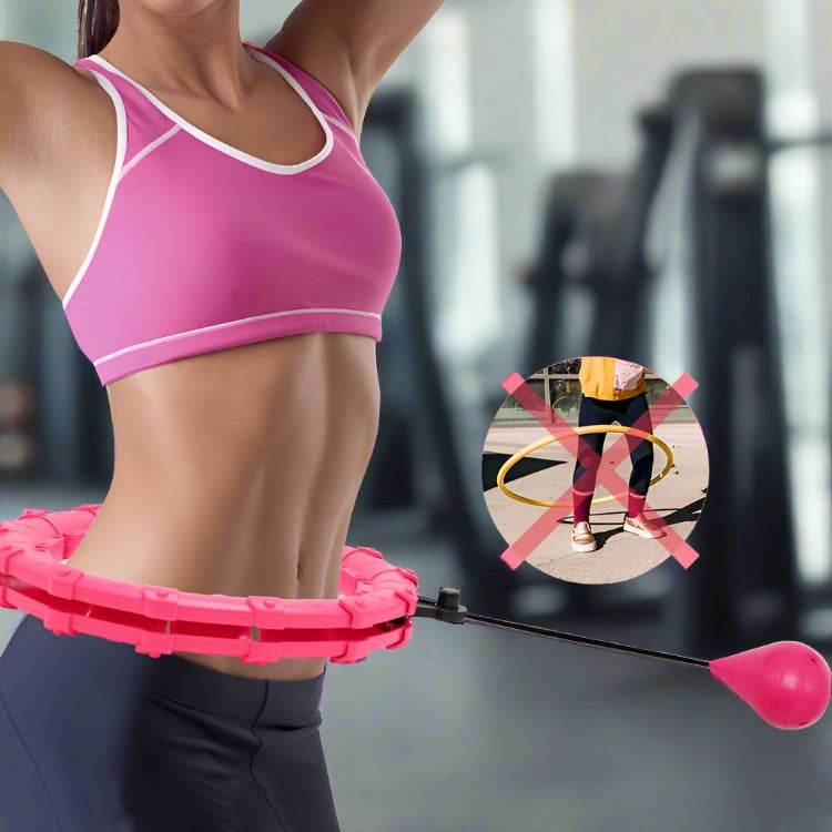 Hula Hoop Ring - Effortless Fitness: Smart Waist Trainer - Eternal Gleams