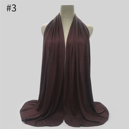 Elegance Unveiled: Modal Jersey Long Scarf