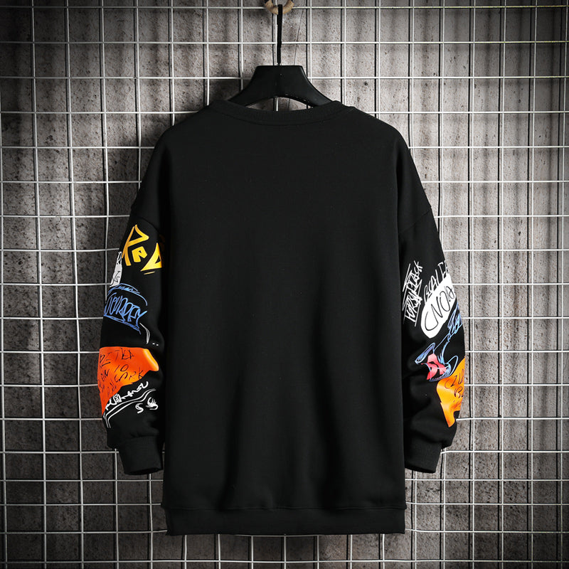 SingleRoad Mens Crewneck Sweatshirt from Eternal Gleams