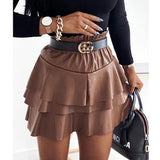 Ladies Waist Mini Skirt Puff Skirt Cake Skirt from Eternal Gleams