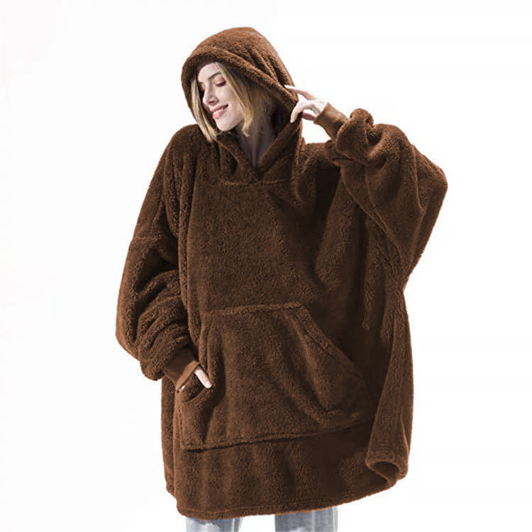 Cozy Comfort Hoodie Sweatshirt - Double-Sided Fleece from Eternal Gleams