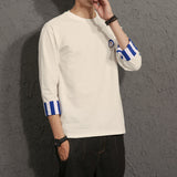 Quarter Sleeve Men's Loose T-Shirt Top Fashion from Eternal Gleams