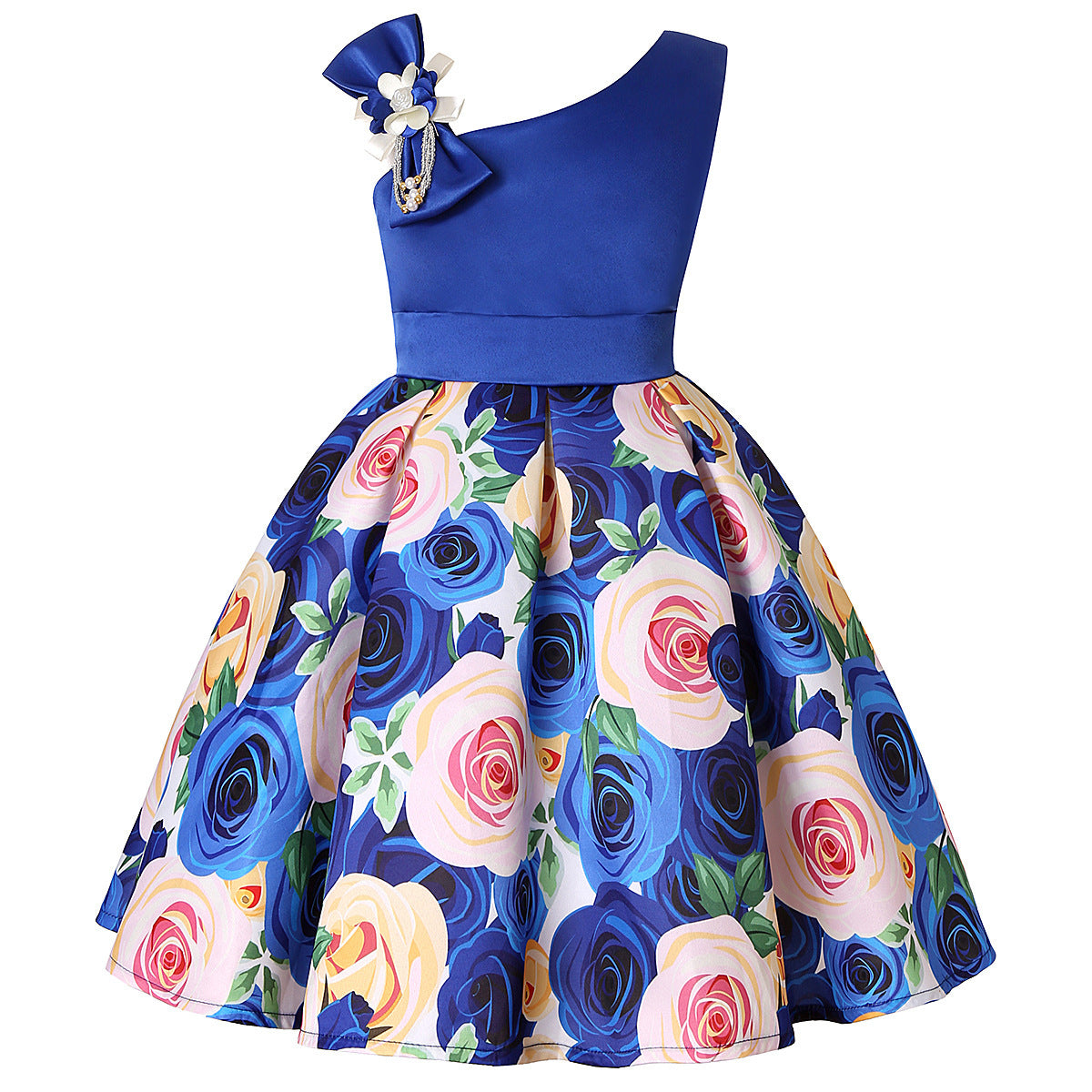 Girls' Dresses Girls' Princess Dresses Digital Print Children's Dresses from Eternal Gleams