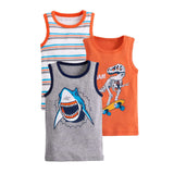 Cartoon Baby Boy Primer Vest