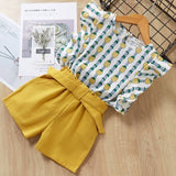 Cute T-Shirt and Shorts Suit for Baby Girls from Eternal Gleams.