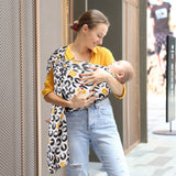 Cotton Printed Baby Sling Bag With Horizontal And Vertical Hug